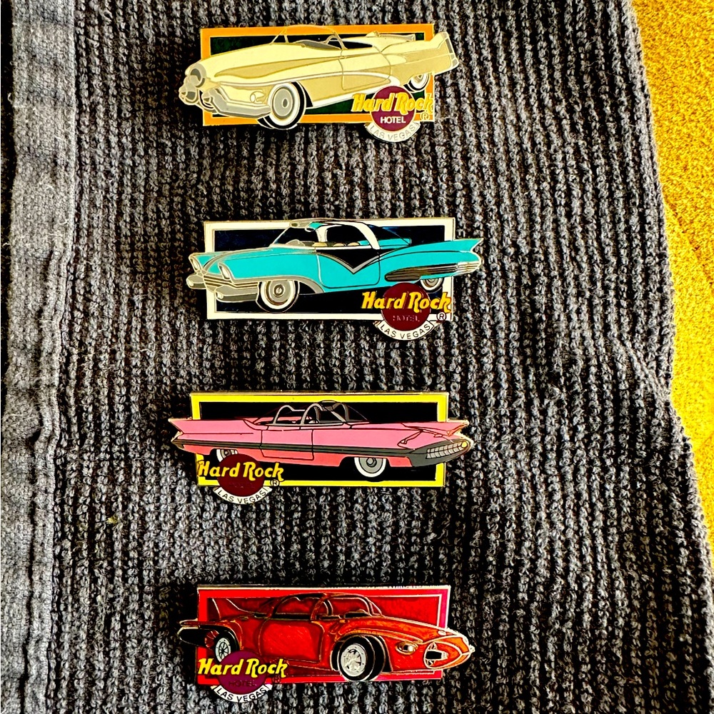 Hard rock hotel cafe Las Vegas pins